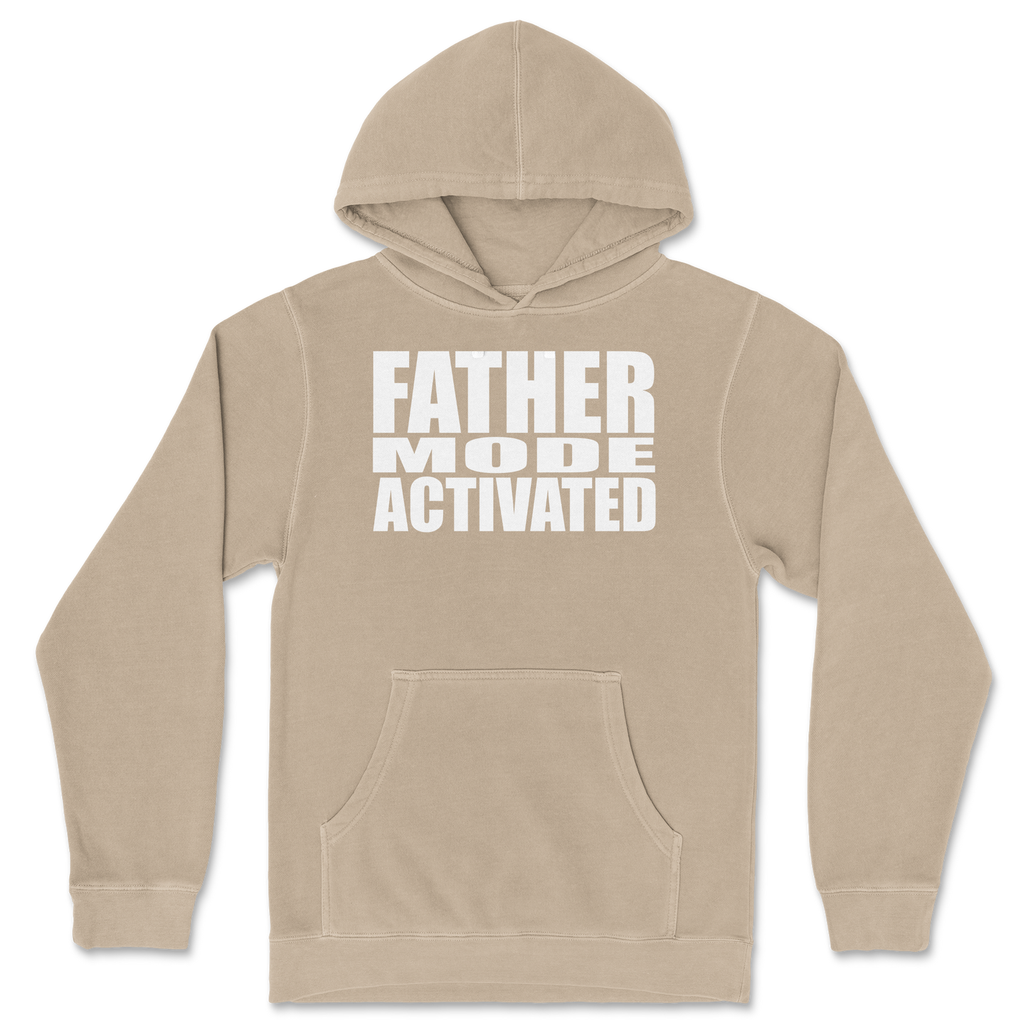 Independent Clothing Co. Hoodie Father Mode Activated in Sandstone