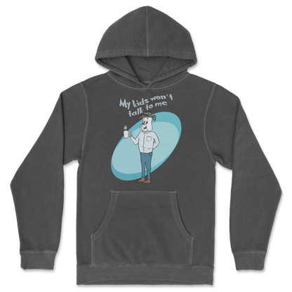 Independent Clothing Co. Hoodie My Kids Wont Talk To Me in Black