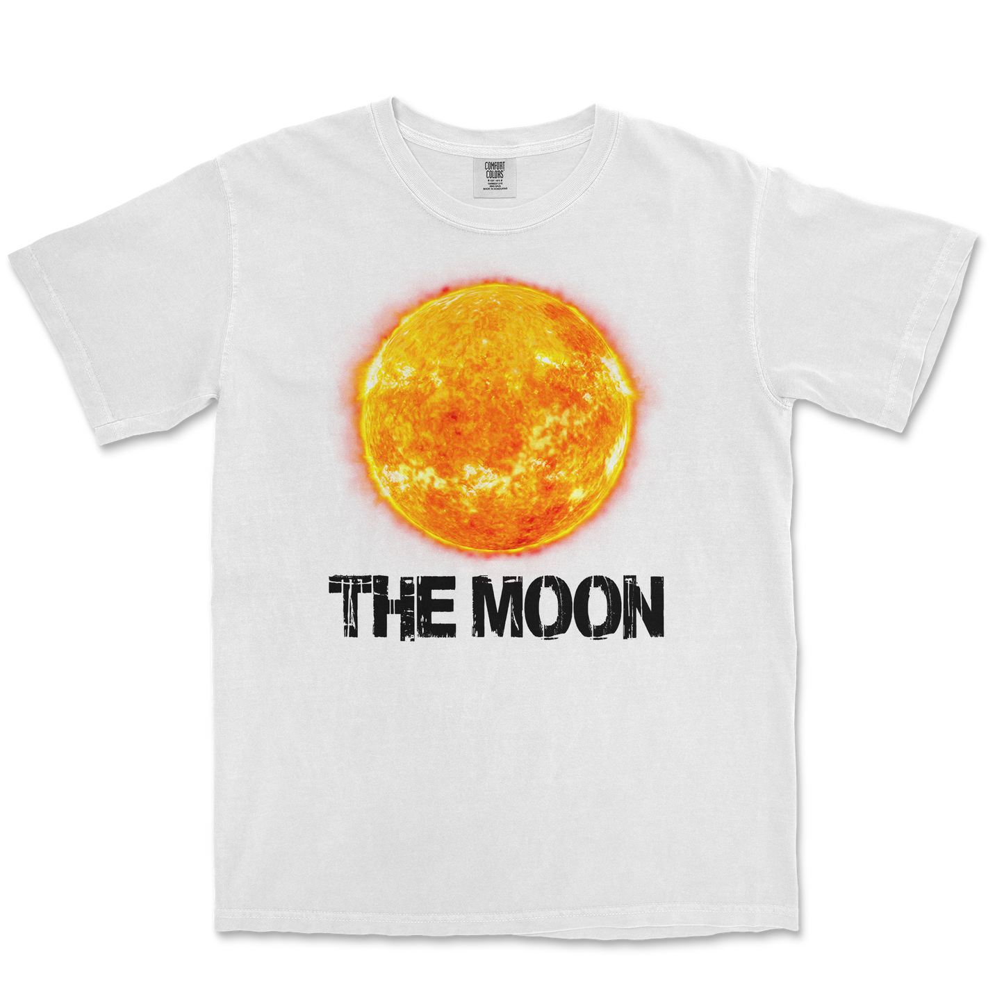 Comfort Colors T-Shirt the moon in White