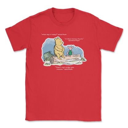 The Nice Shirt T-Shirt Winnie the Pooh  in Red