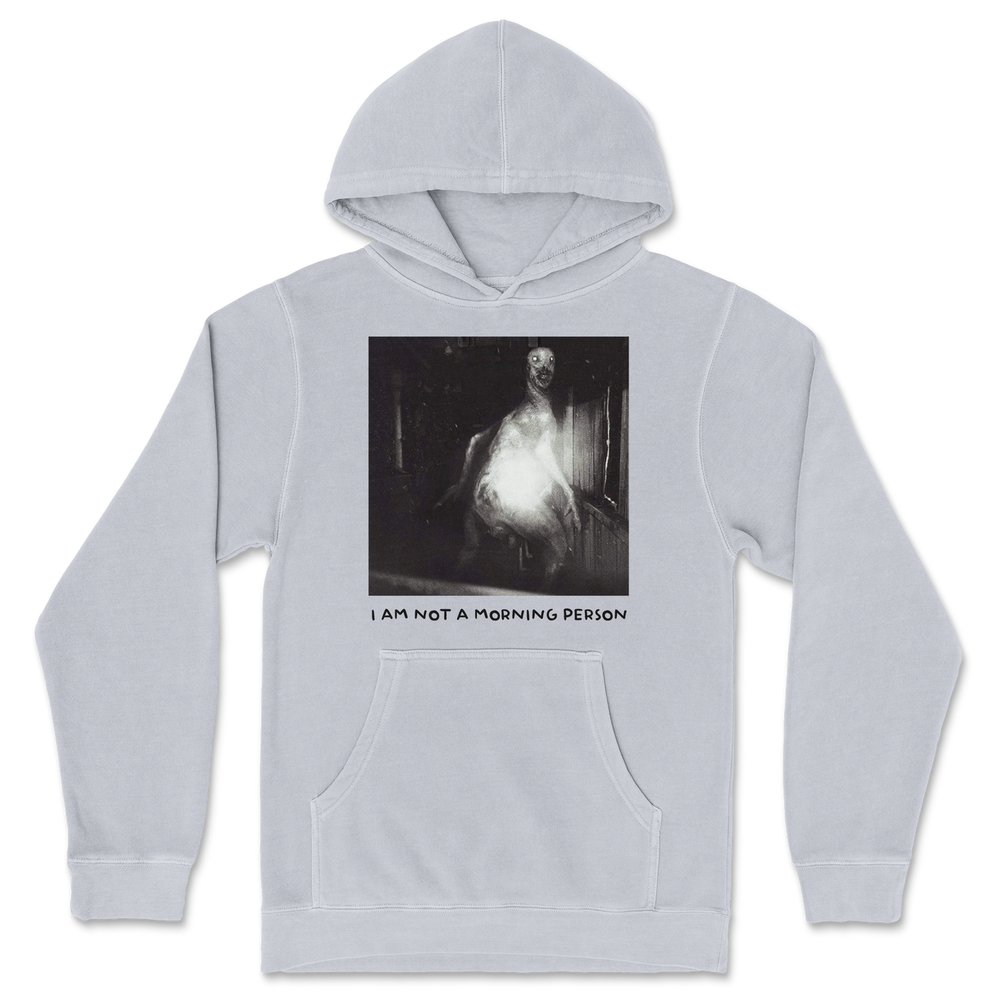 Independent Clothing Co. Hoodie Not A Morning Person in GreyHeather