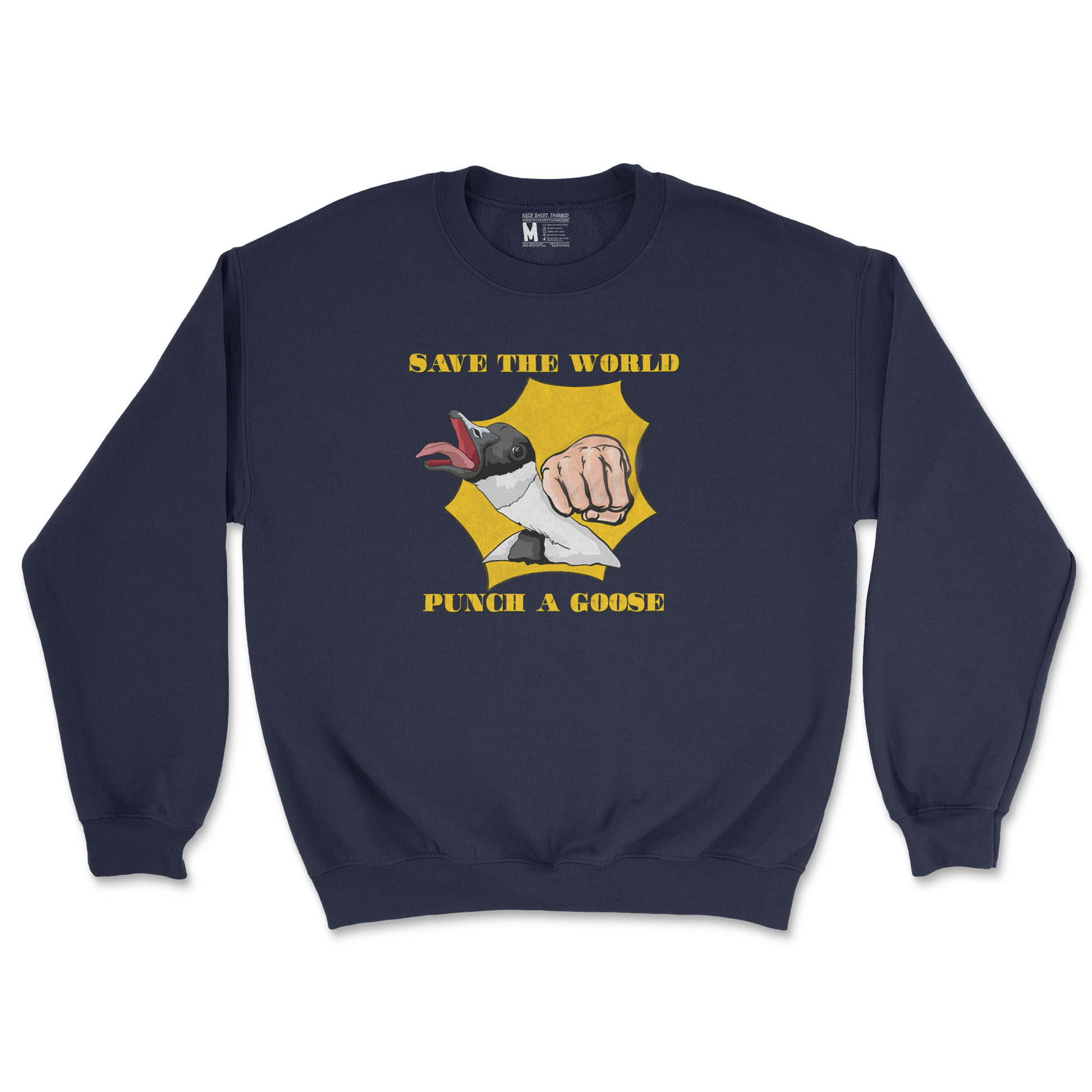 Gildan SoftStyle Crew Neck in Navy