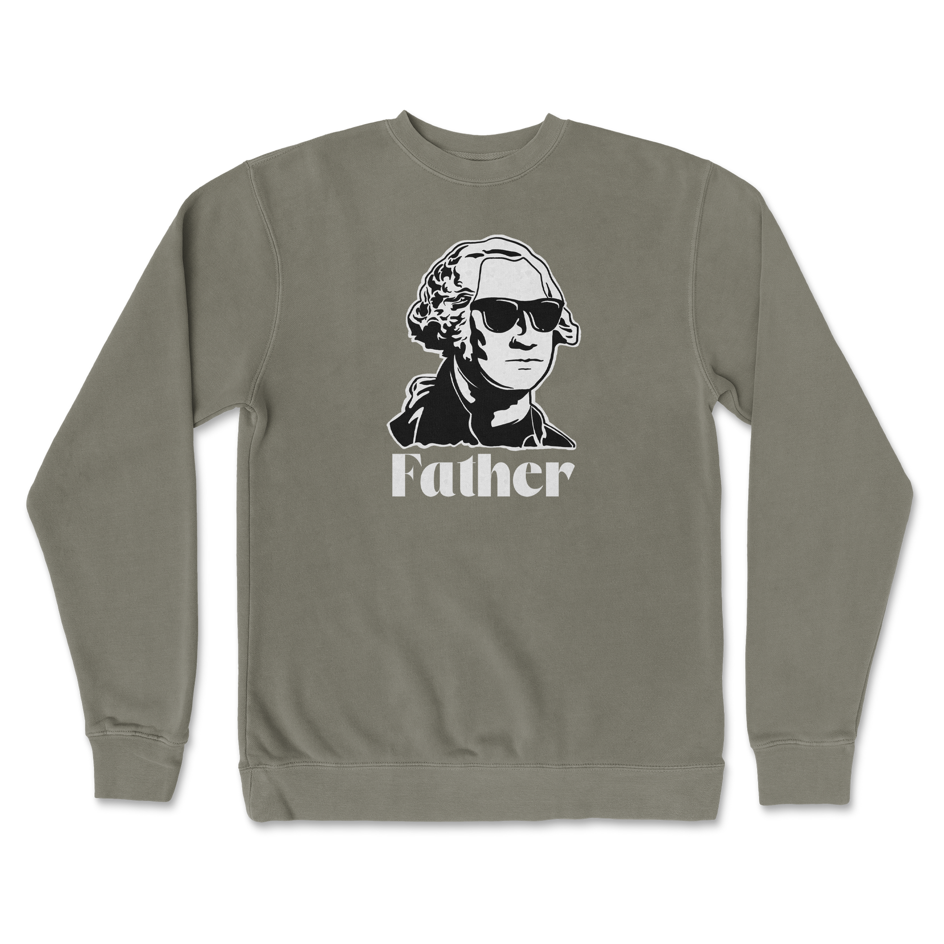 Independent Clothing Co. Crew Neck Father  in Army