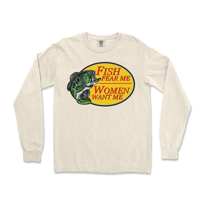 Comfort Colors Long Sleeve For The Fishermen in Ivory