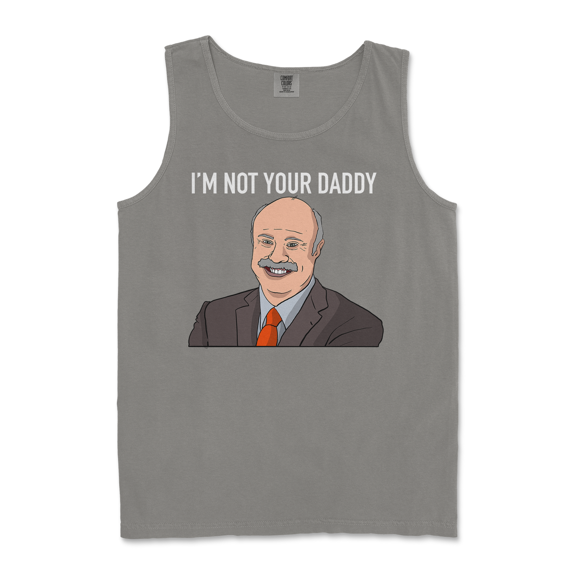 Comfort Colors Tank Top Daddy Phil in Grey