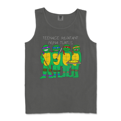 Comfort Colors Tank Top Ninja Turtles in Pepper