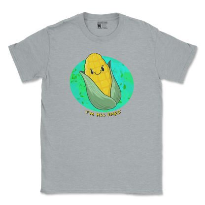 Gildan SoftStyle T-Shirt Mmm Corn in Sports Grey