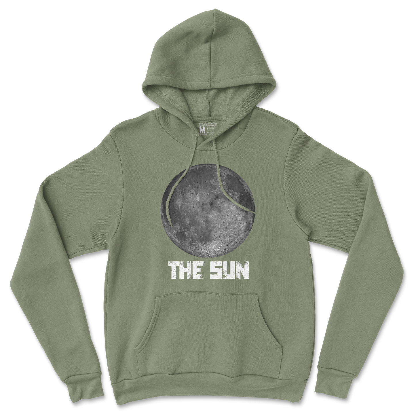 Gildan SoftStyle Hoodie The Sun in MilitaryGreen