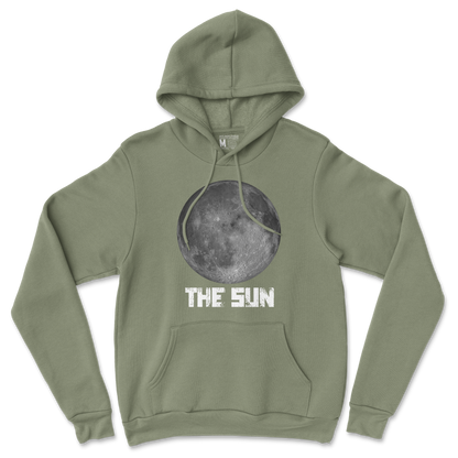 Gildan SoftStyle Hoodie The Sun in MilitaryGreen