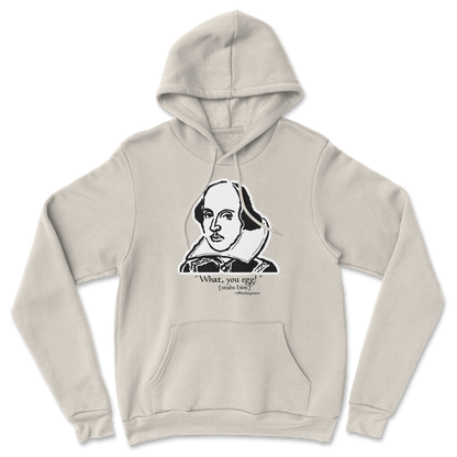 The Nice Shirt Hoodie Shakespeare Quote  in Sand