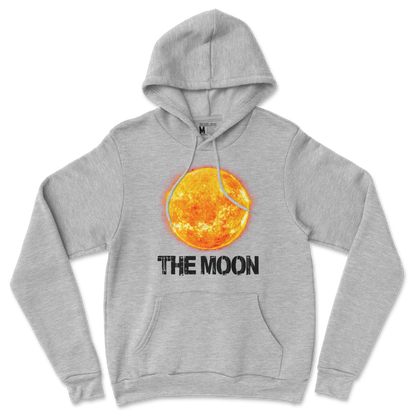 Heavy Blend Hoodie the moon in SportsGrey