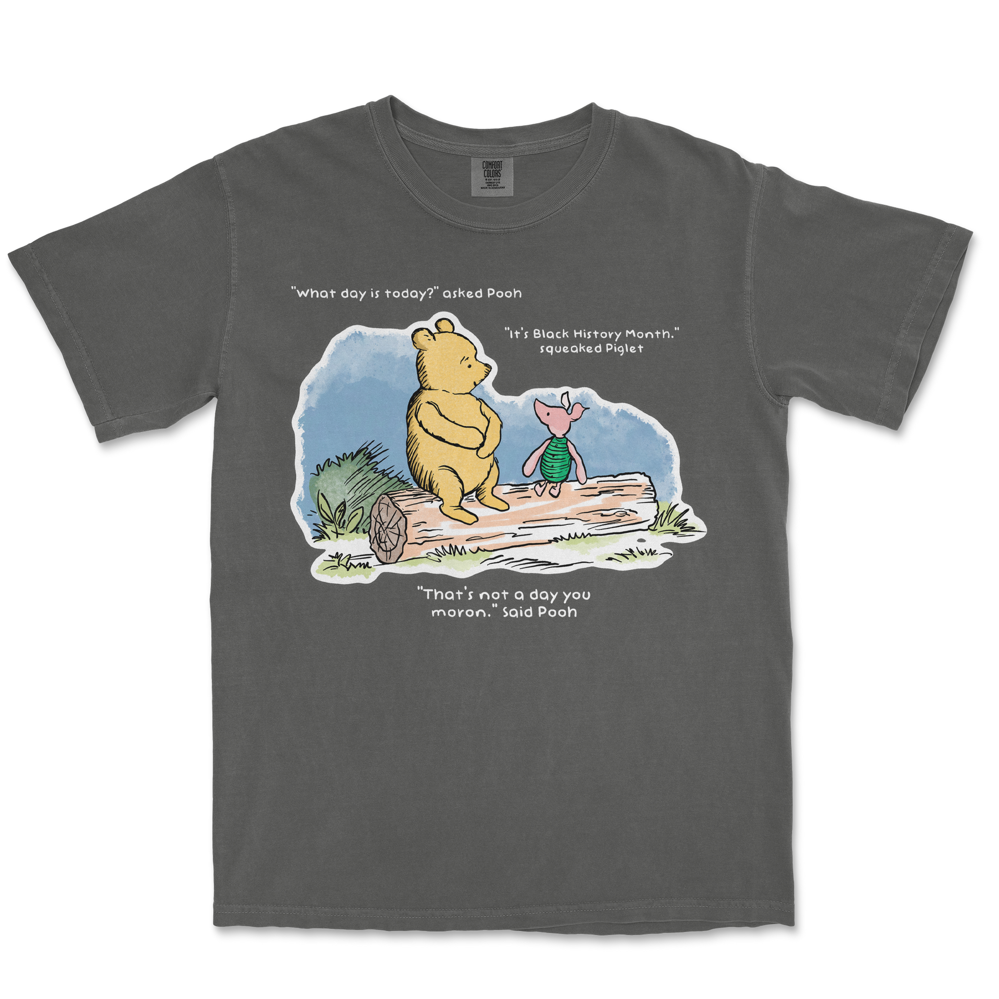 Comfort Colors T-Shirt Winnie the Pooh  in Pepper