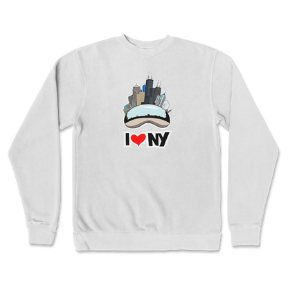 Independent Clothing Co. Crew Neck I Heart NY in White