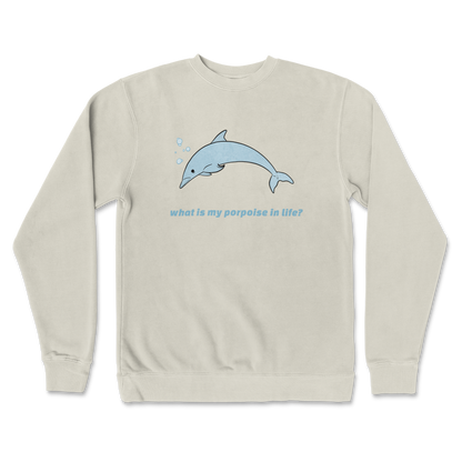 Independent Clothing Co. Crew Neck Porpoise in Bone