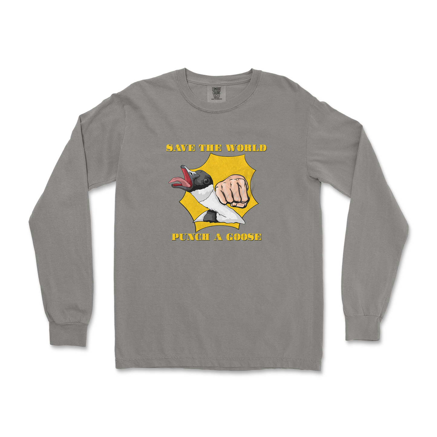 Comfort Colors Long Sleeve in Grey