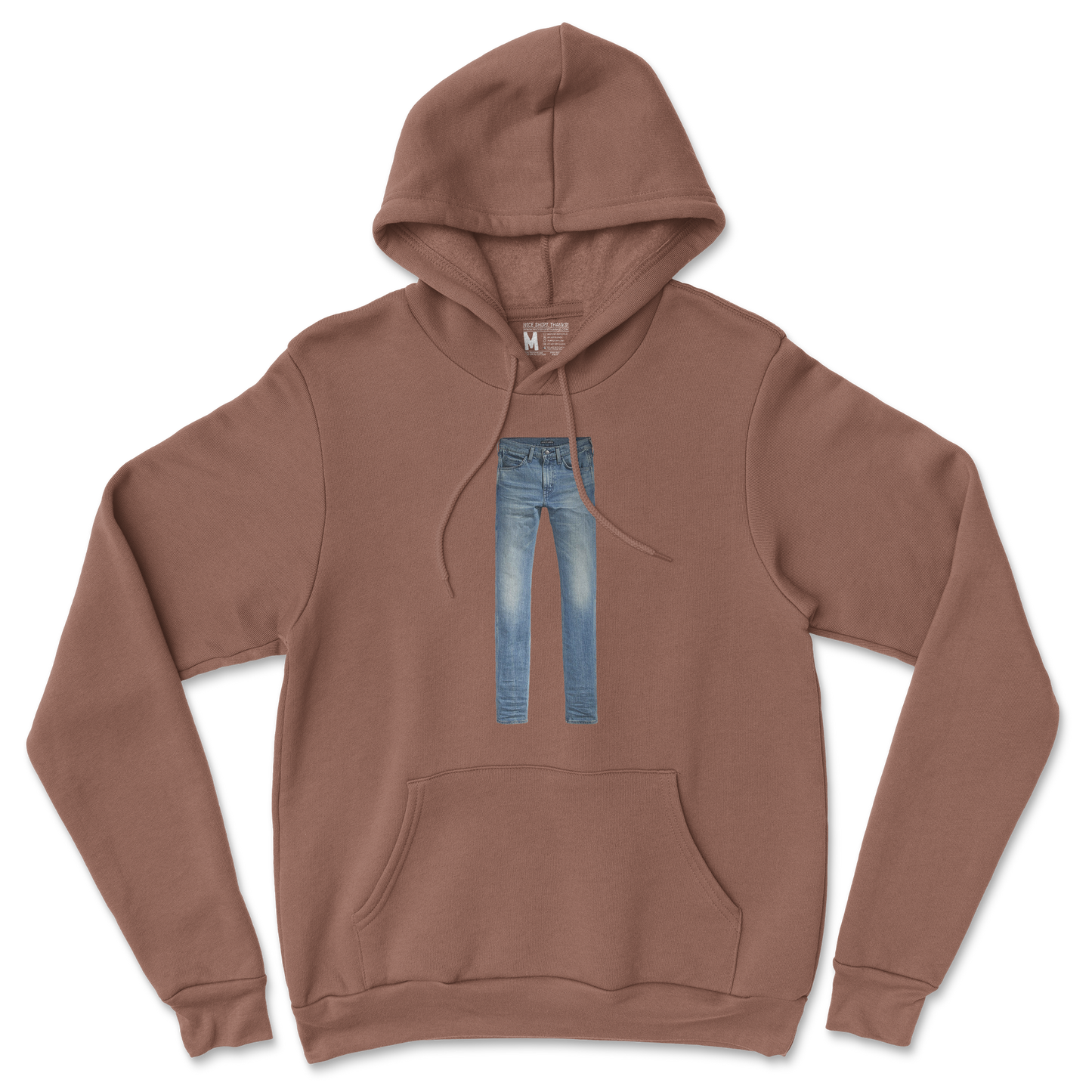 Gildan SoftStyle Hoodie Pants in Cocoa