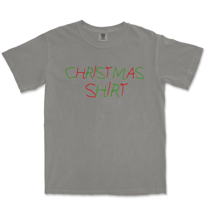 Comfort Colors T-Shirt Christmas Shirt in Grey