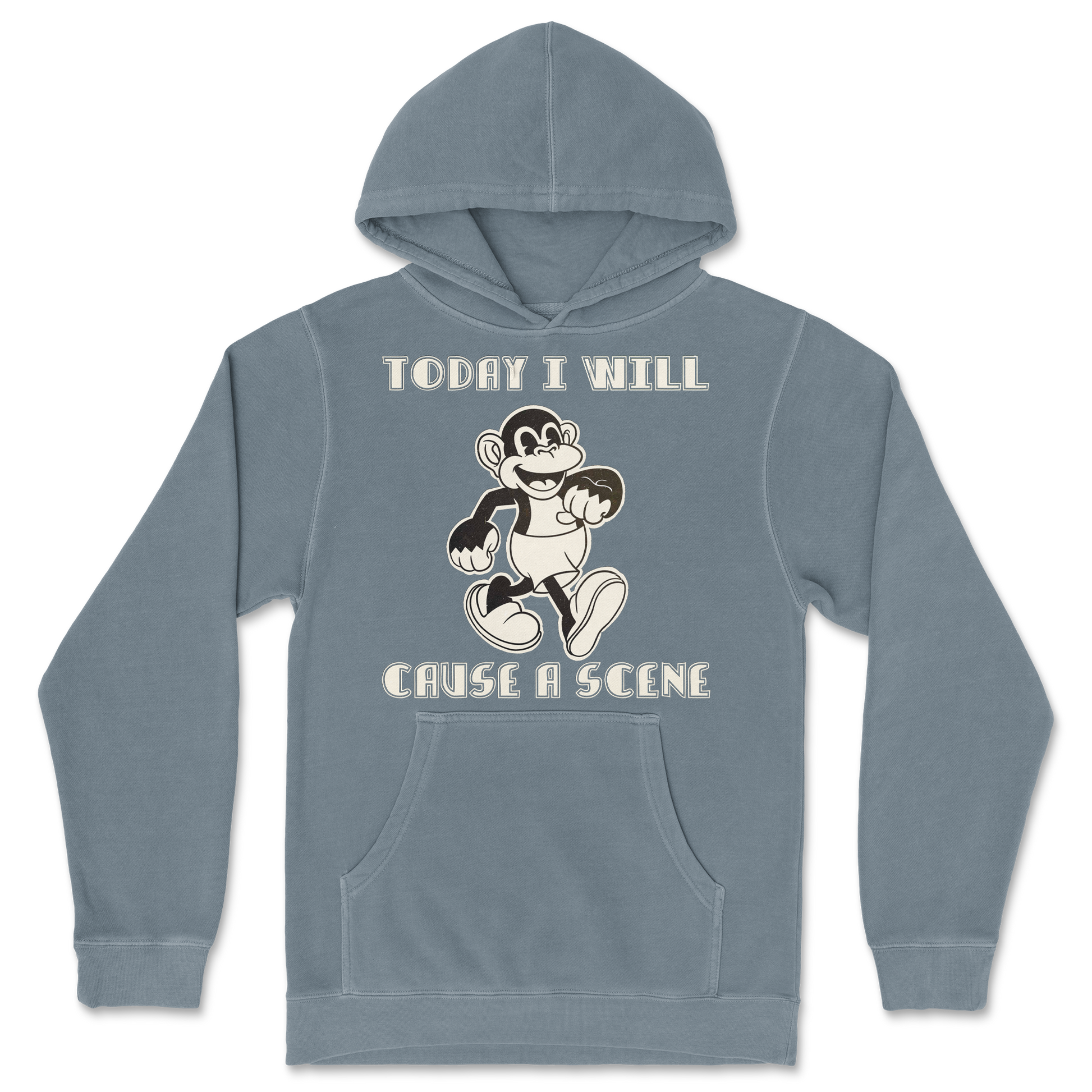 Independent Clothing Co. Hoodie Cause A Scene  in Blue-Magic