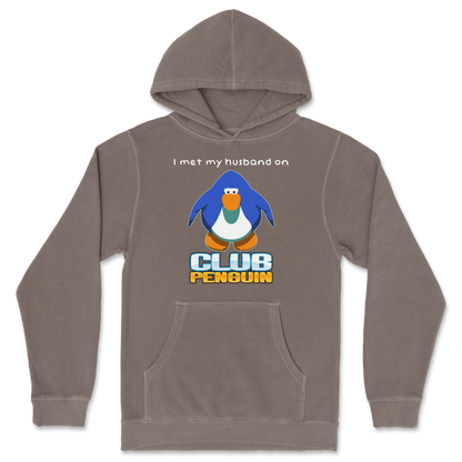 Independent Clothing Co. Hoodie Club Penguin Husband  in Clay