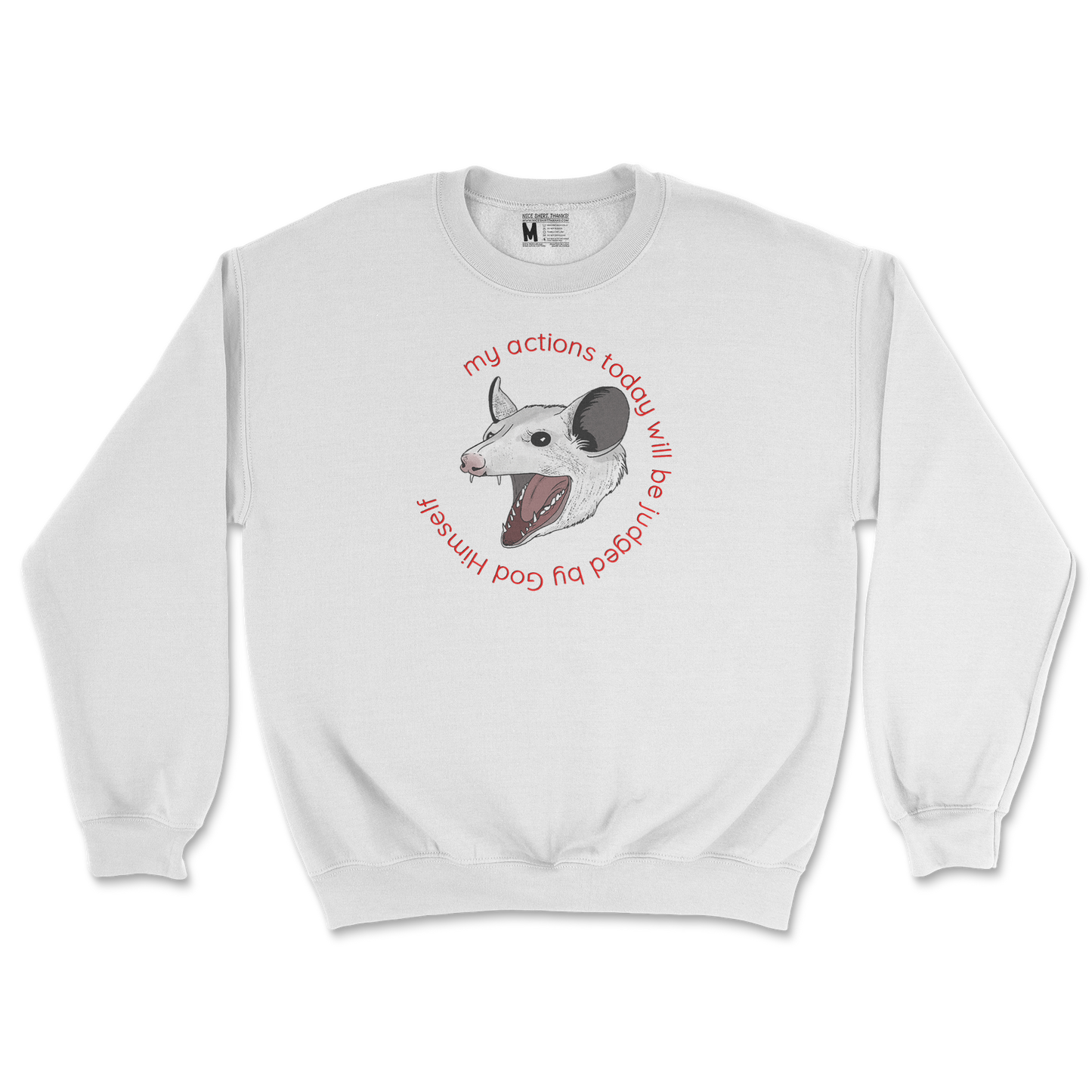 Gildan SoftStyle Crew Neck in White