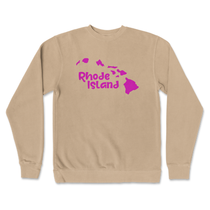 Independent Clothing Co. Crew Neck Rhode Island in Sandstone