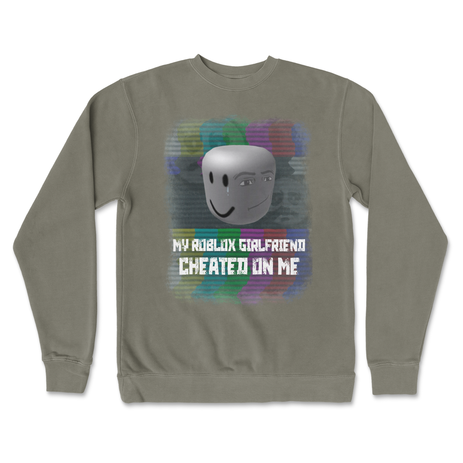 Independent Clothing Co. Crew Neck Roblox GF in Army