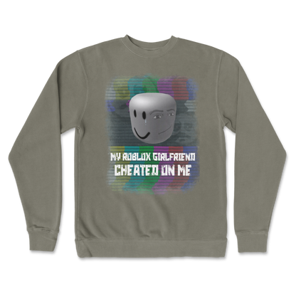 Independent Clothing Co. Crew Neck Roblox GF in Army