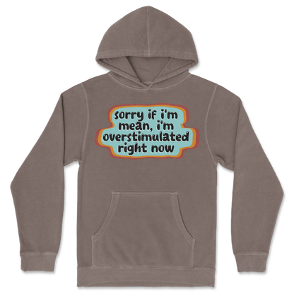 Independent Clothing Co. Hoodie Overstimulated in Clay