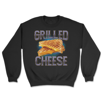 The Nice Shirt Crew Neck Grilled Cheese  in Black