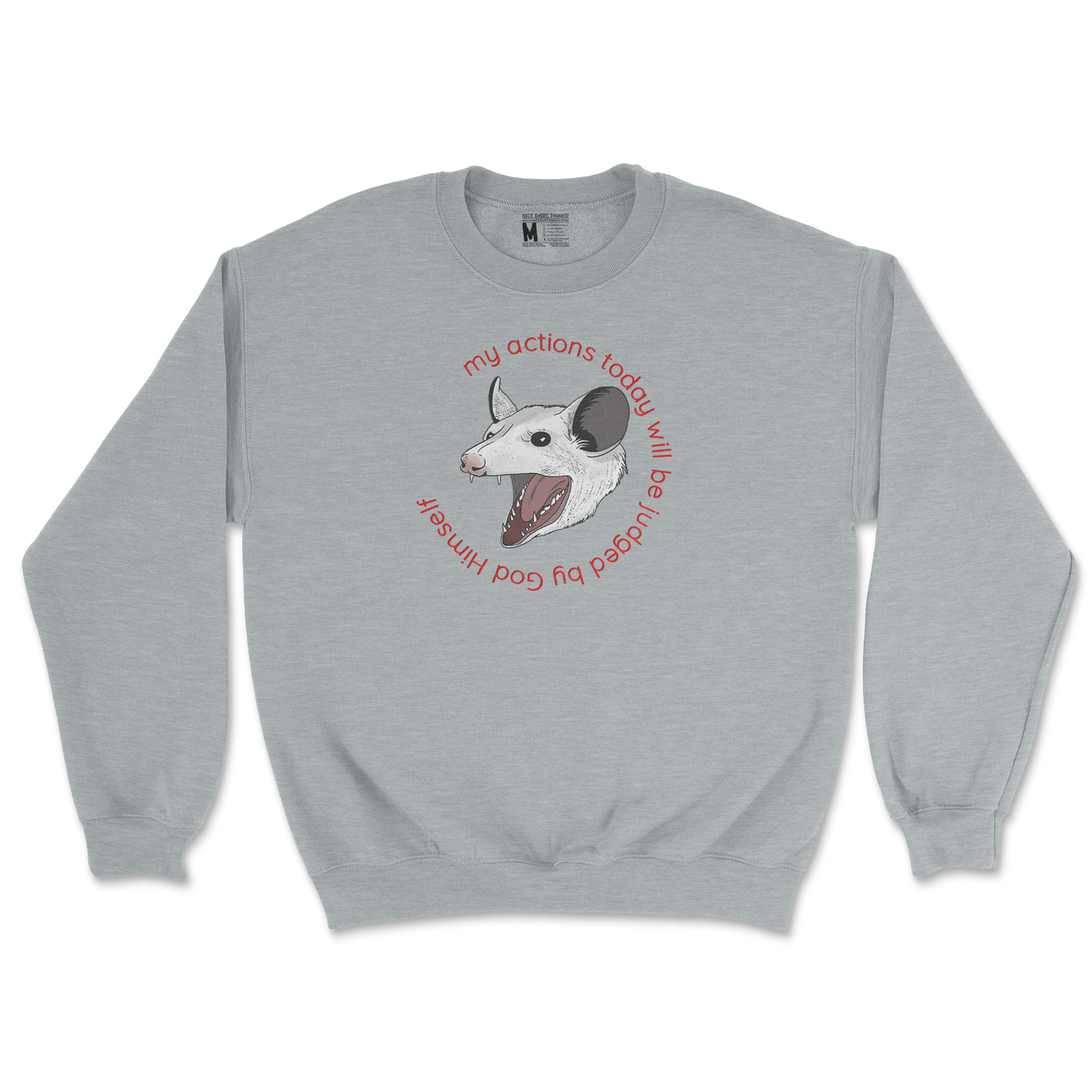 Gildan SoftStyle Crew Neck in Sports Grey