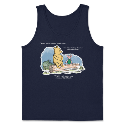 The Nice Shirt Tank Top Winnie the Pooh  in Navy