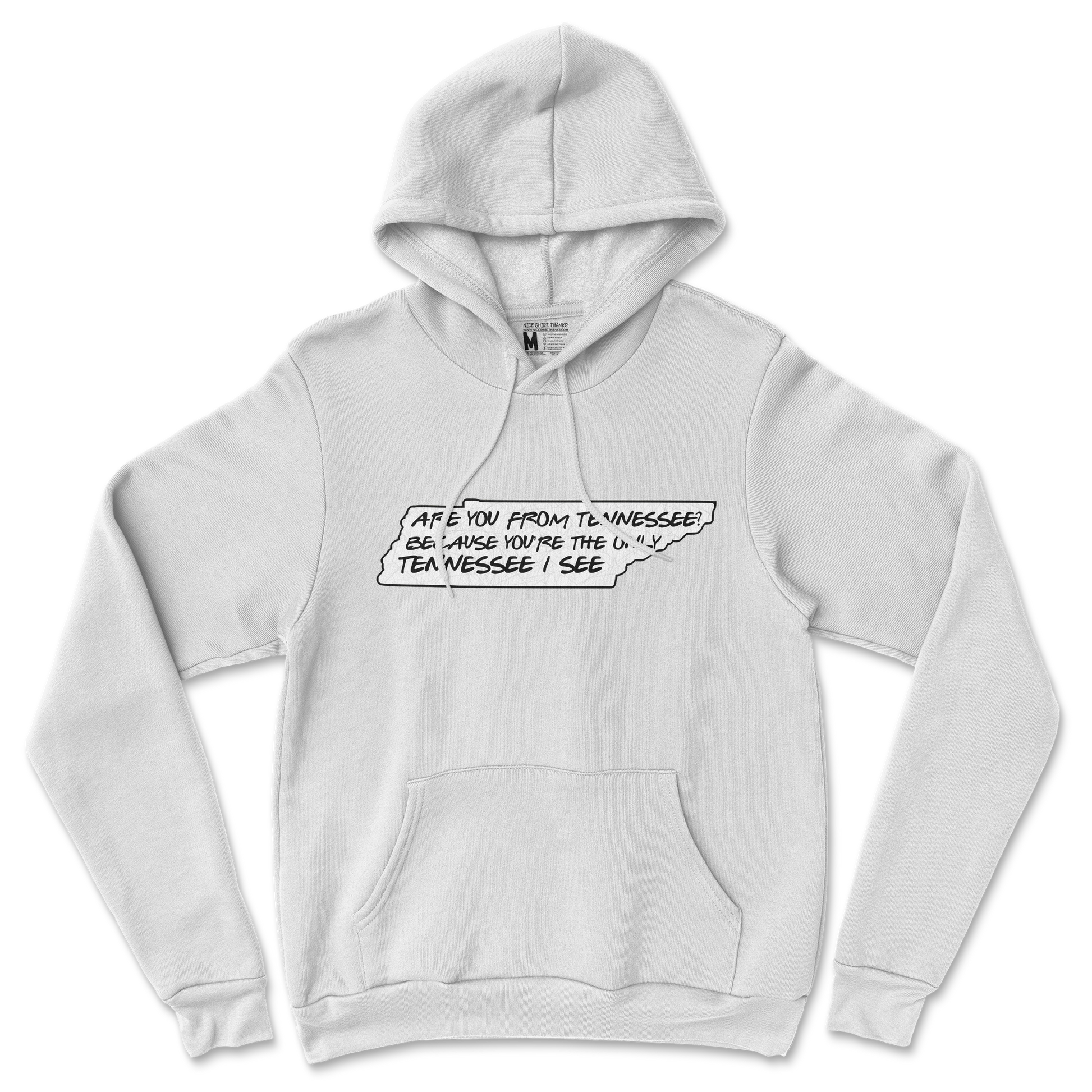 Gildan SoftStyle Hoodie Tennessee in White