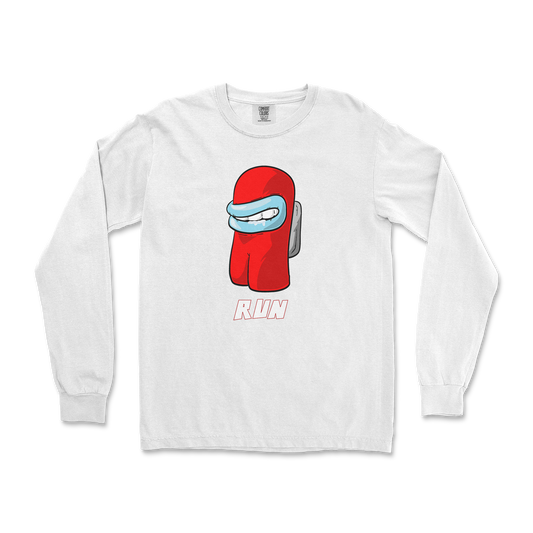 Comfort Colors Long Sleeve Sussy Man Child in White