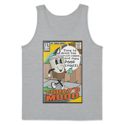 The Nice Shirt Tank Top Today's Mood in Sport-Grey