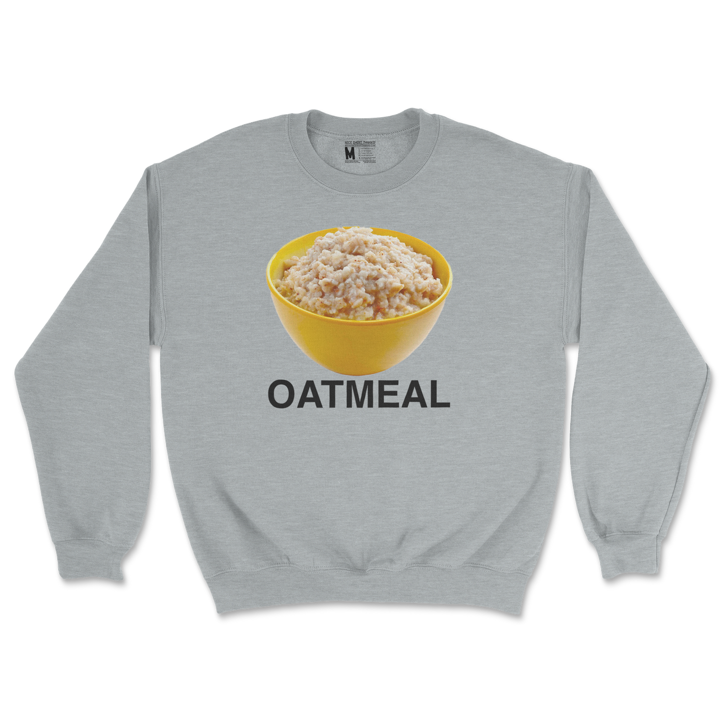 Gildan SoftStyle Crew Neck Oatmeal in Sports Grey