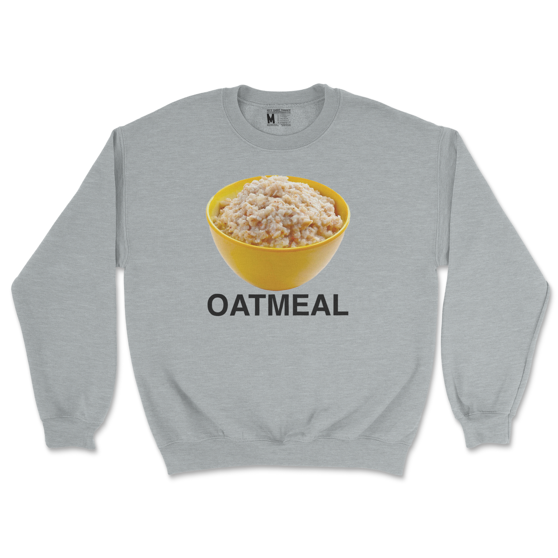 Gildan SoftStyle Crew Neck Oatmeal in Sports Grey