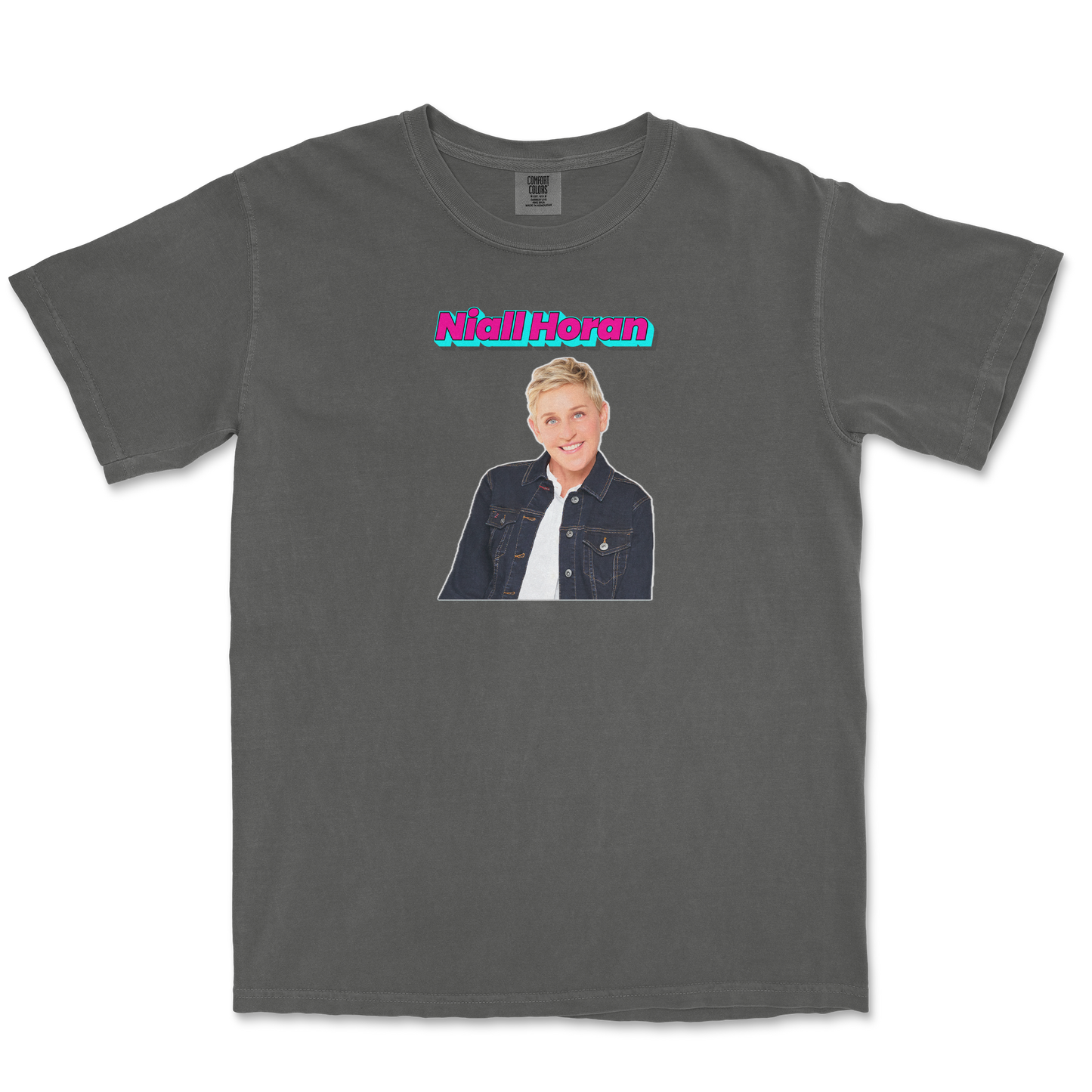 Comfort Colors T-Shirt Niall Horan in Pepper