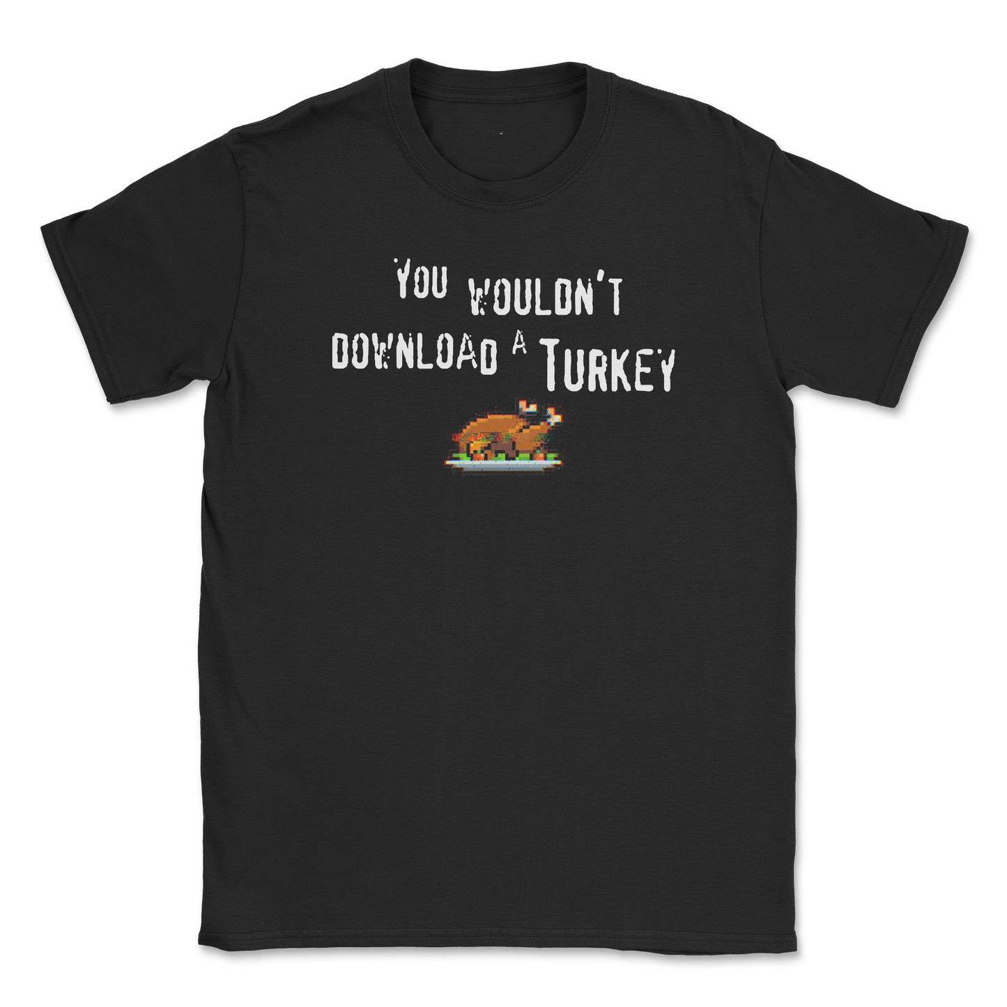 Gildan SoftStyle T-Shirt Downloadable Turkey  in Black