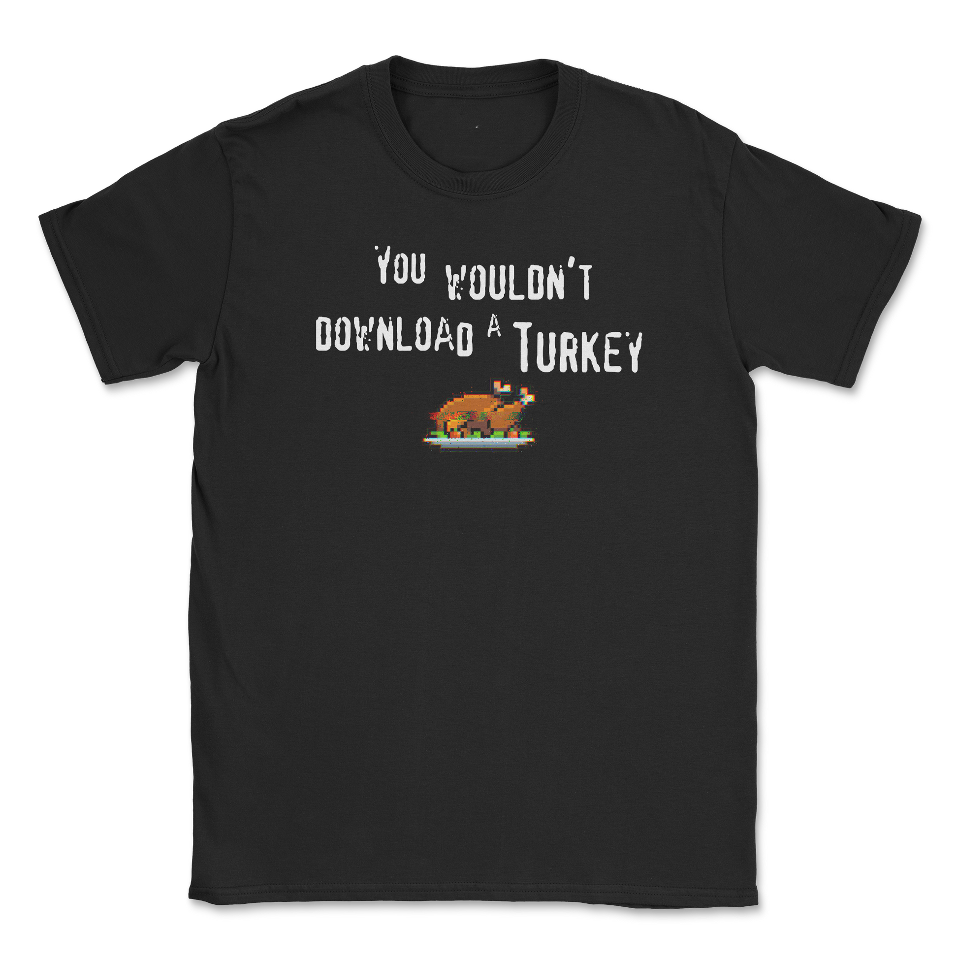 Gildan SoftStyle T-Shirt Downloadable Turkey  in Black