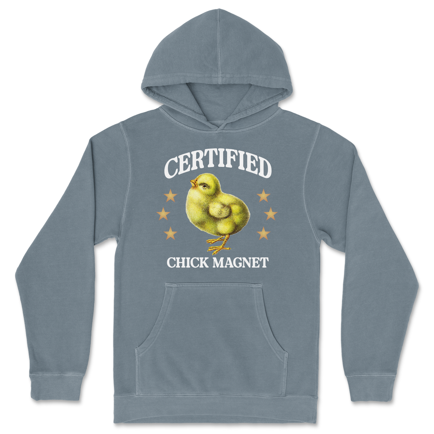 Independent Clothing Co. Hoodie Chick Magnet in Blue Magic