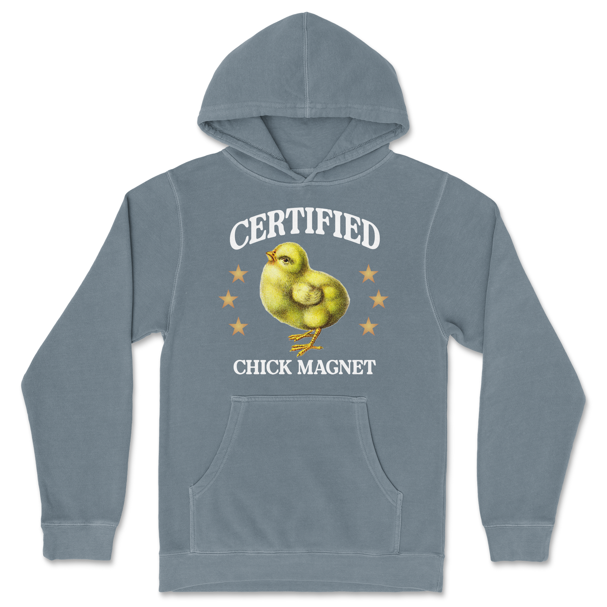 Independent Clothing Co. Hoodie Chick Magnet in Blue Magic