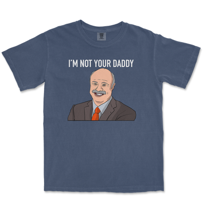 Comfort Colors T-Shirt Daddy Phil in Midnight