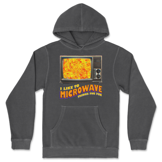 Independent Clothing Co. Hoodie Microwave for fun in Black