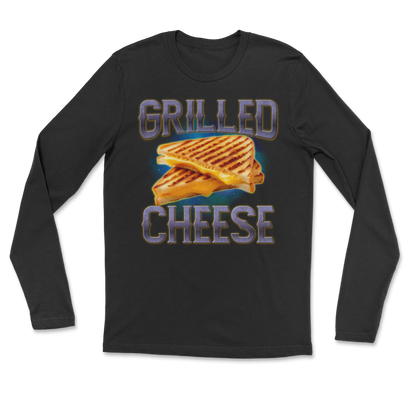 The Nice Shirt Long Sleeve Grilled Cheese  in Black