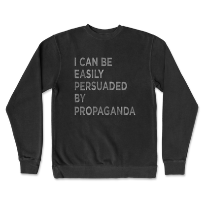 Independent Clothing Co. Crew Neck Propaganda in Black