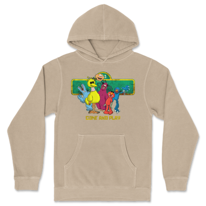 Independent Clothing Co. Hoodie Cursed Sesame Street in Sandstone