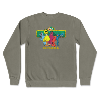 Independent Clothing Co. Crew Neck Cursed Sesame Street in Army