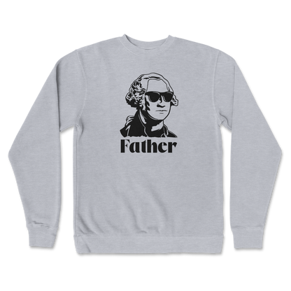 Independent Clothing Co. Crew Neck Father  in Grey-Heather