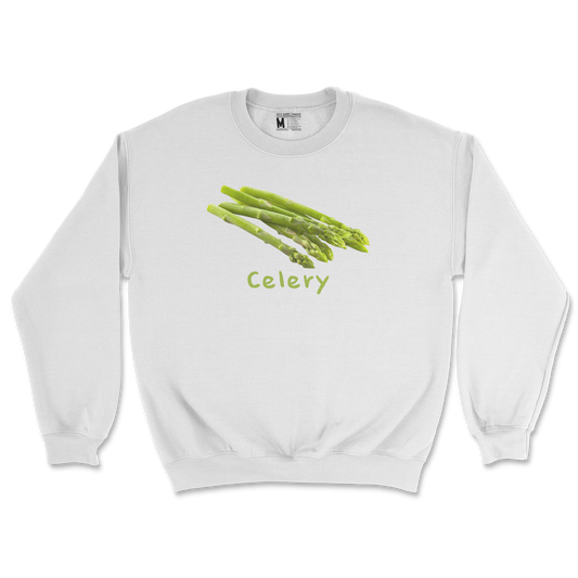 Gildan SoftStyle Crew Neck Celery in White