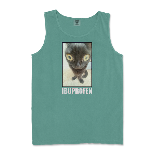 Comfort Colors Tank Top Ibuprofen  in Light-Green